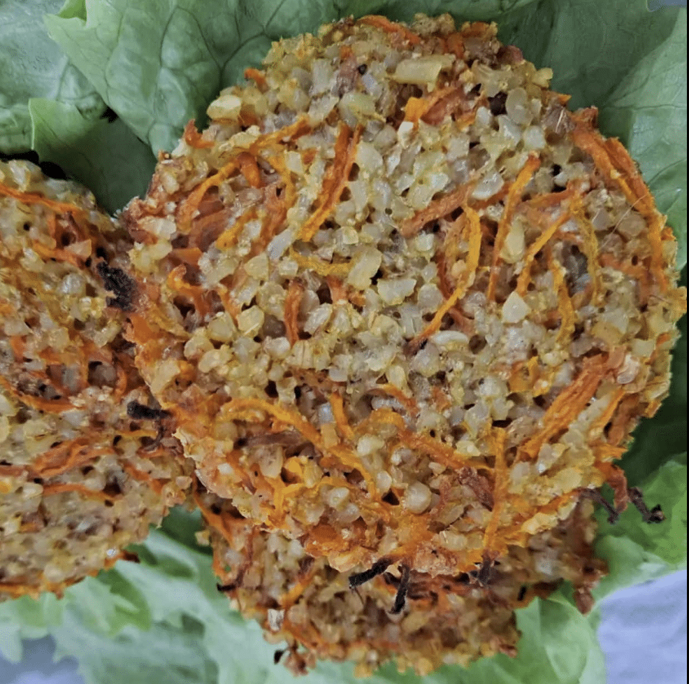 galettes boulgour carottes