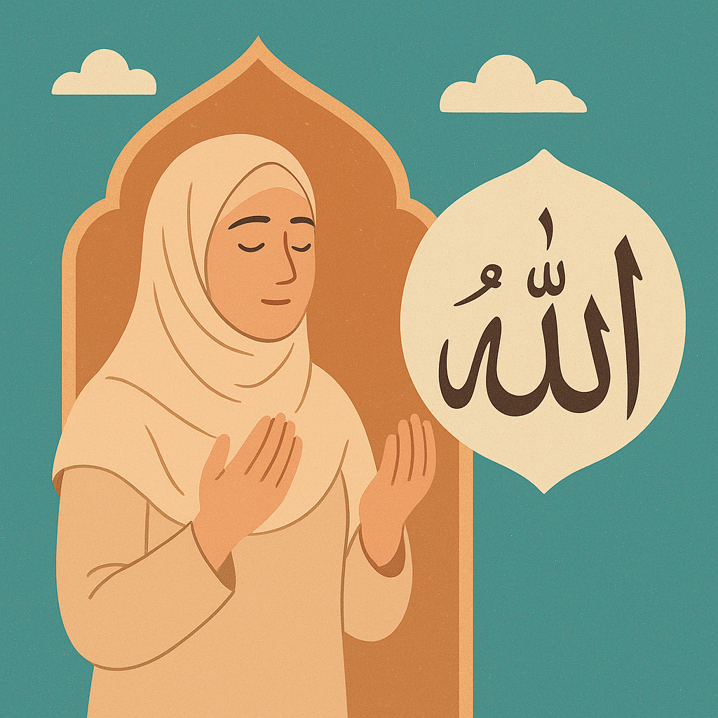 femme qui fait des invocations