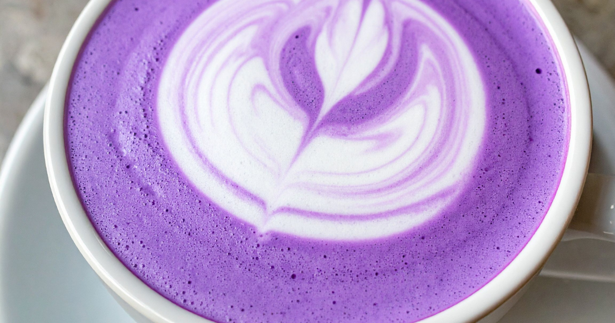 boisson violette ube