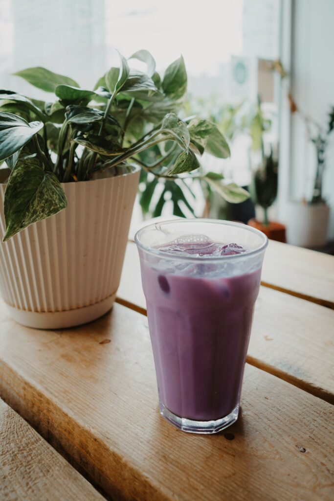 boisson violette ube